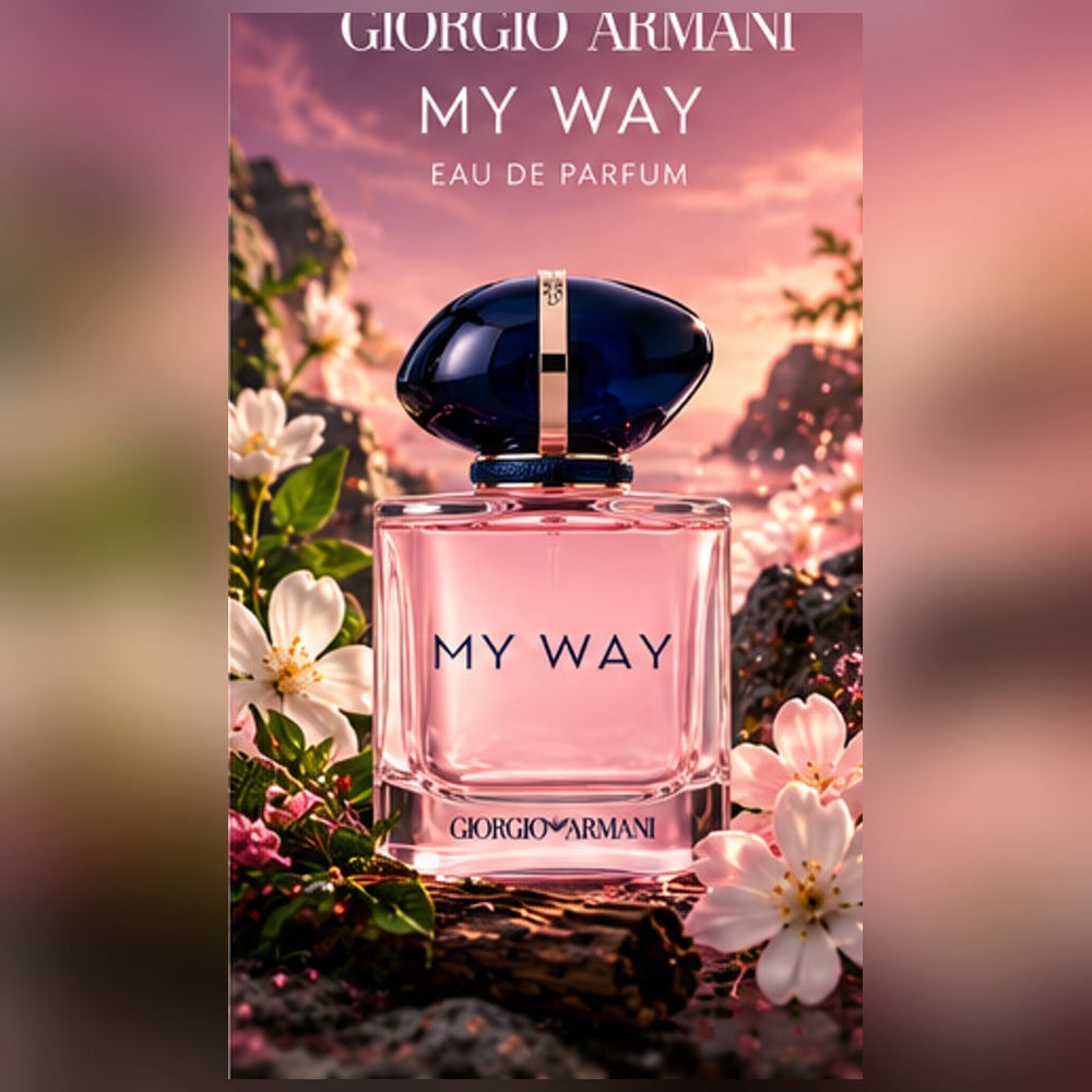 Giorgio Armani My Way EDP cinematic poster