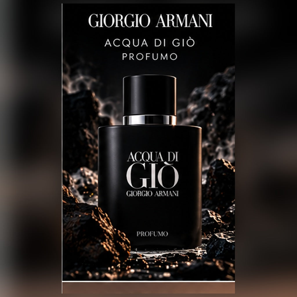 Acqua di Gio Profumo cinematic poster