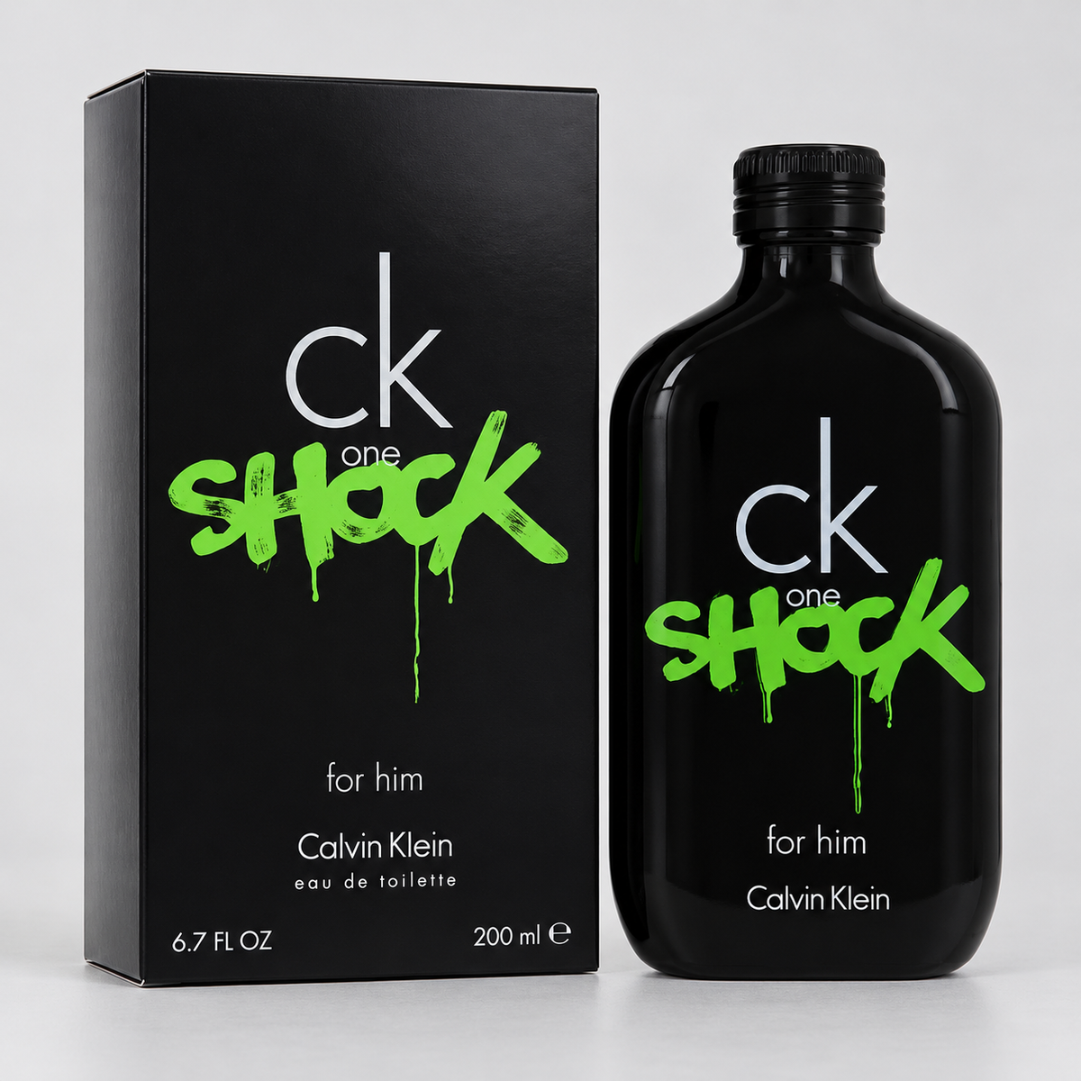 Calvin Klein CK One Shock For Him - 200ml bottle image