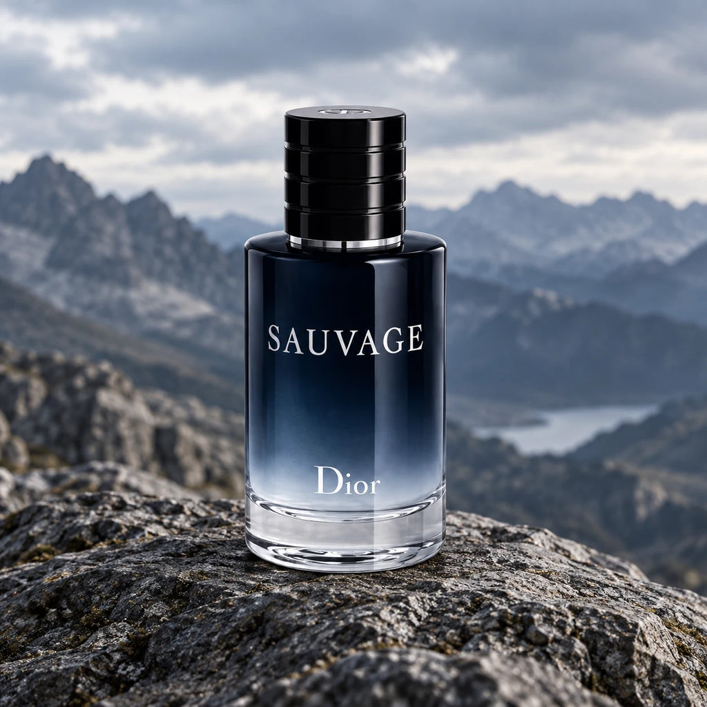 Dior Sauvage Eau de Toilette - mountain landscape hero photo