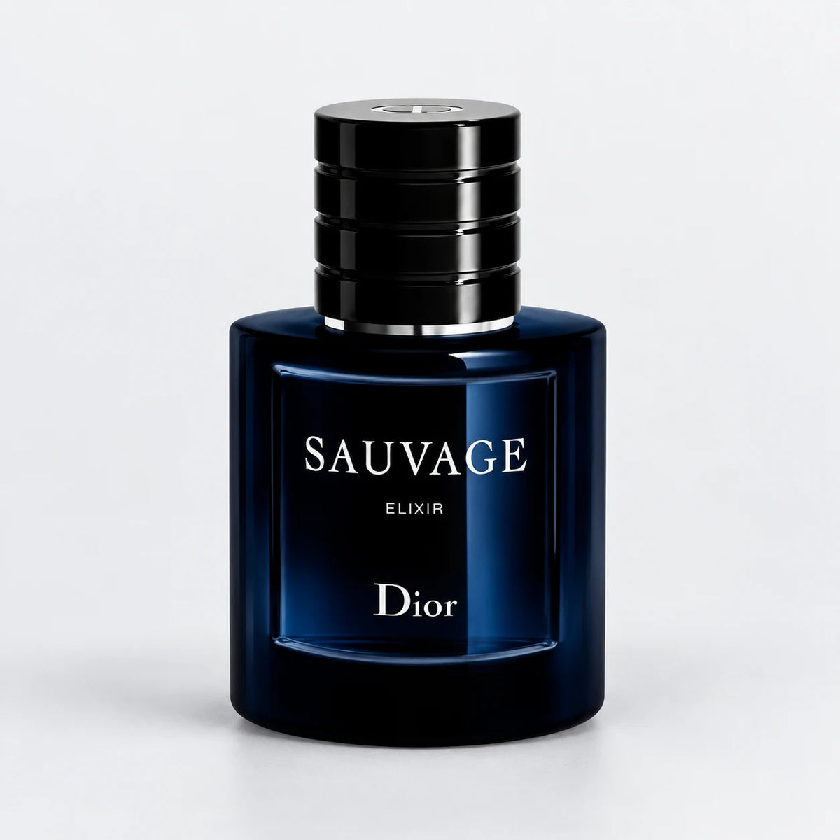 Dior Sauvage Elixir - clean perfume bottle on white