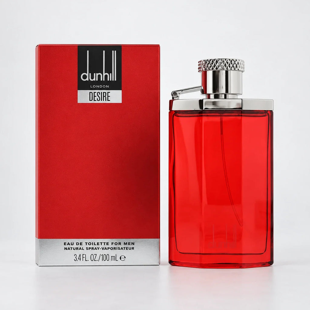 Dunhill Desire Red EDT – red bottle and box
