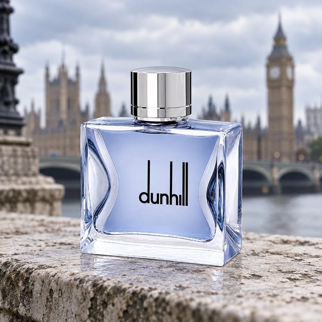 Dunhill London – London city backdrop perfume hero