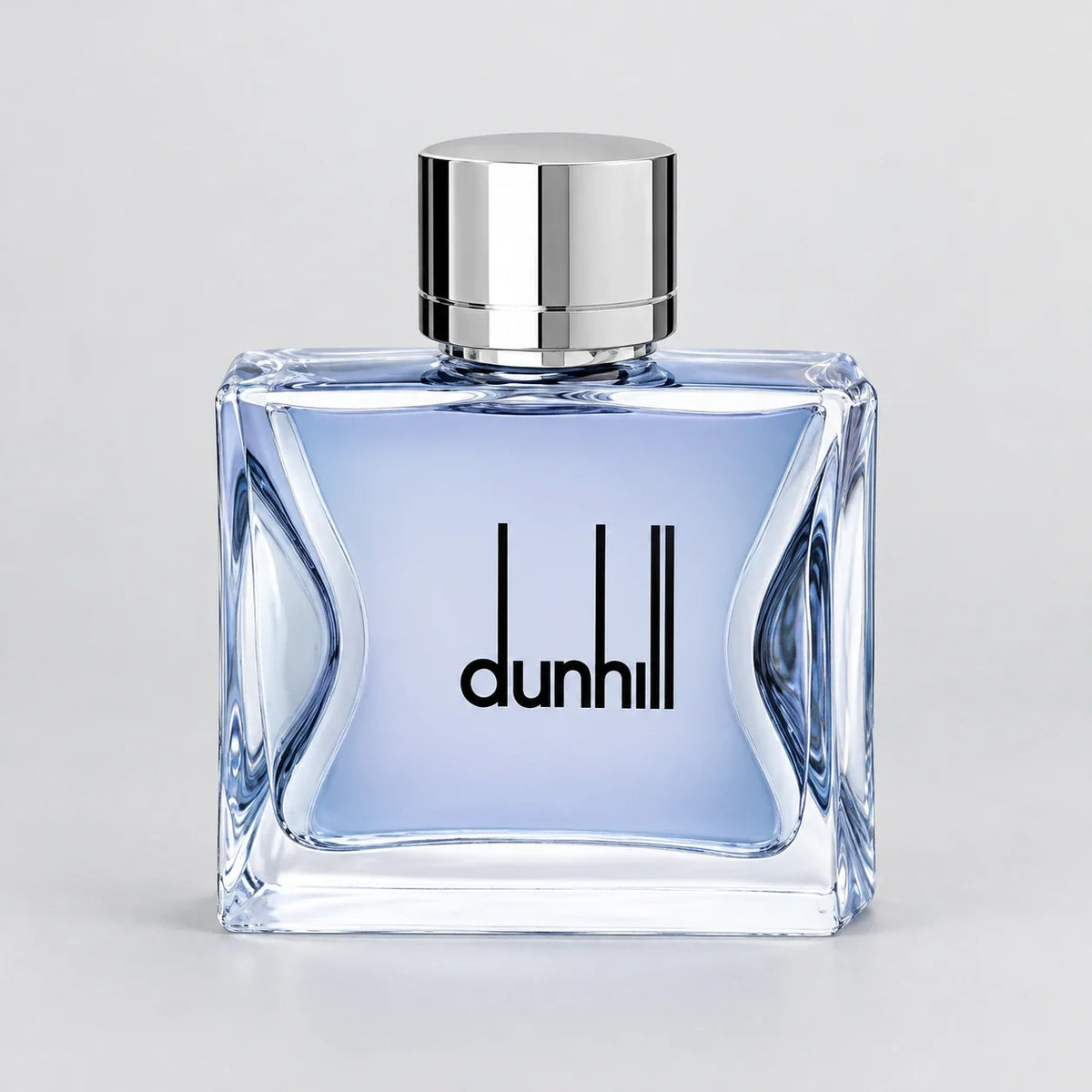 Dunhill London – clean lavender bottle studio photograph