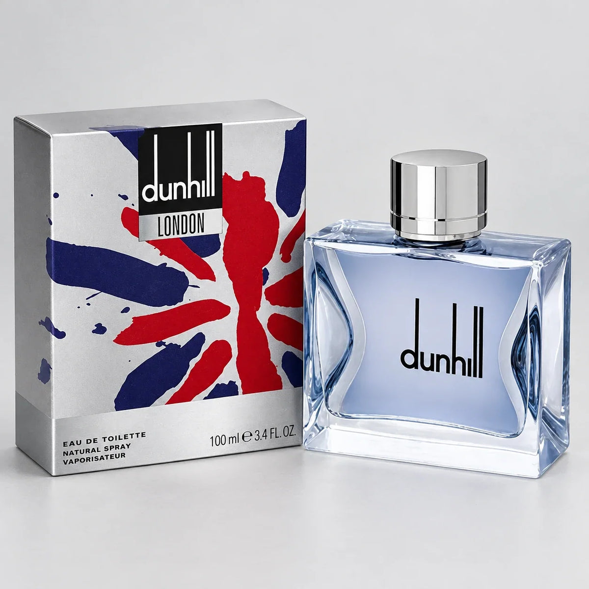 Dunhill London – bottle and Union Jack packaging