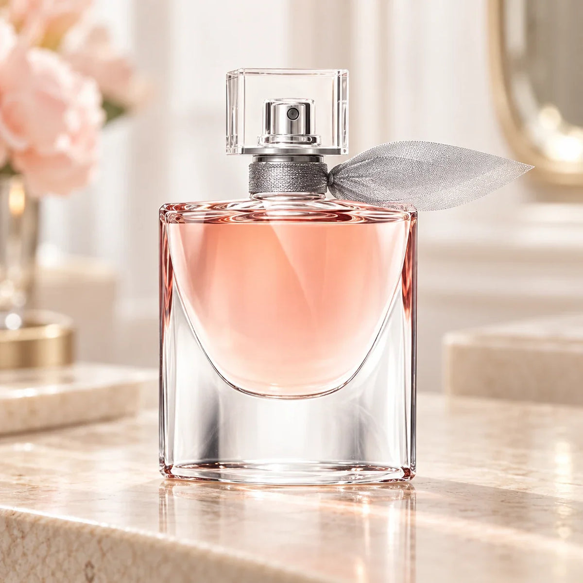 La Vie Est Belle EDP - elegant lifestyle bottle photo
