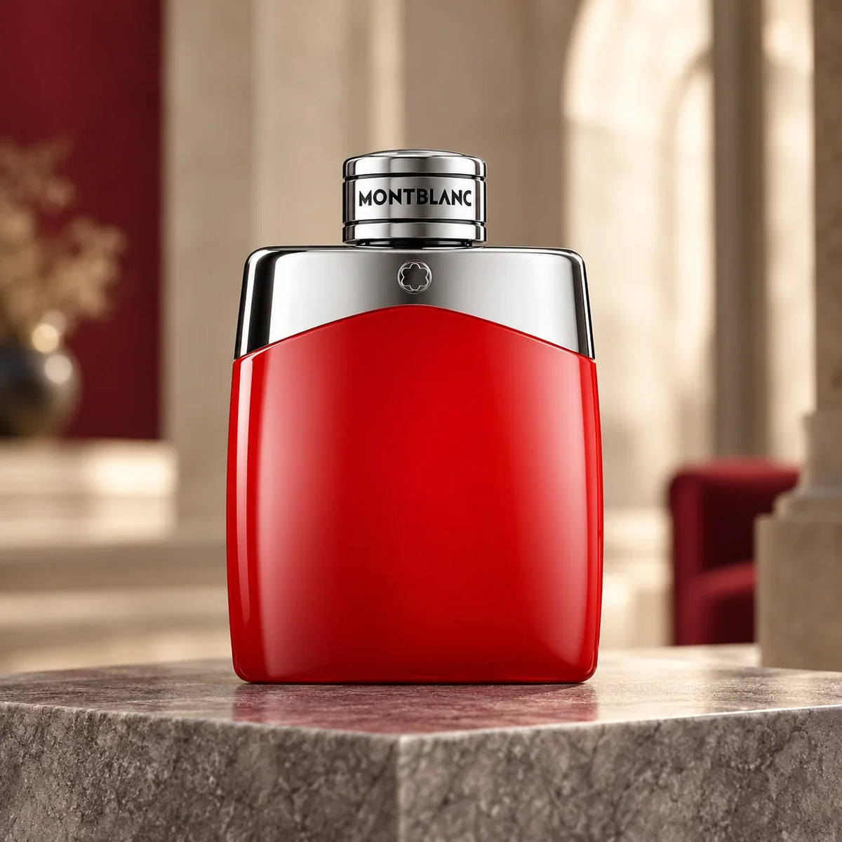 Montblanc Legend Red featured lifestyle