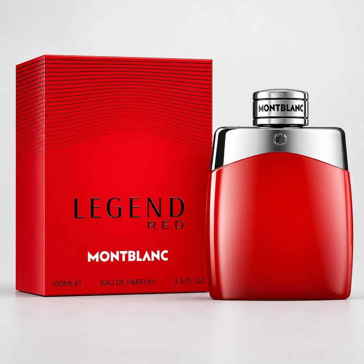 Montblanc Legend Red bottle and box