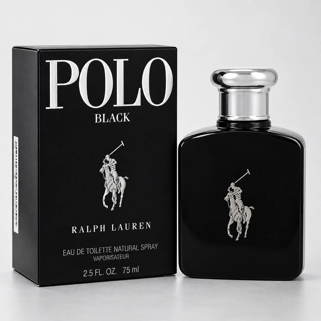 Polo Black bottle and box
