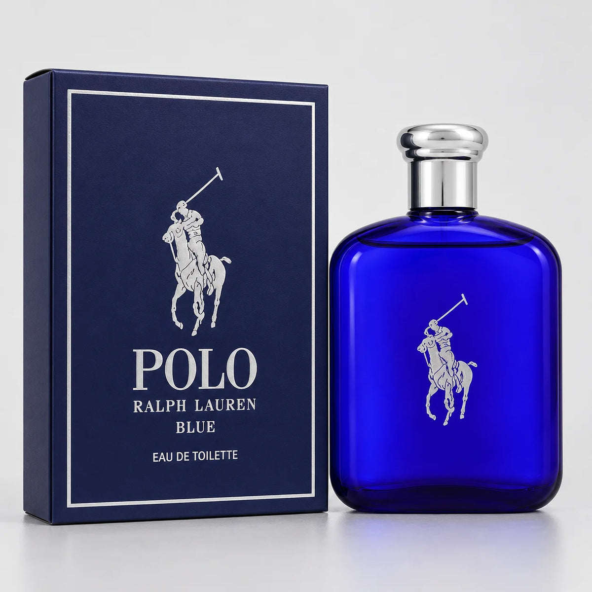 Polo Blue EDT bottle and box
