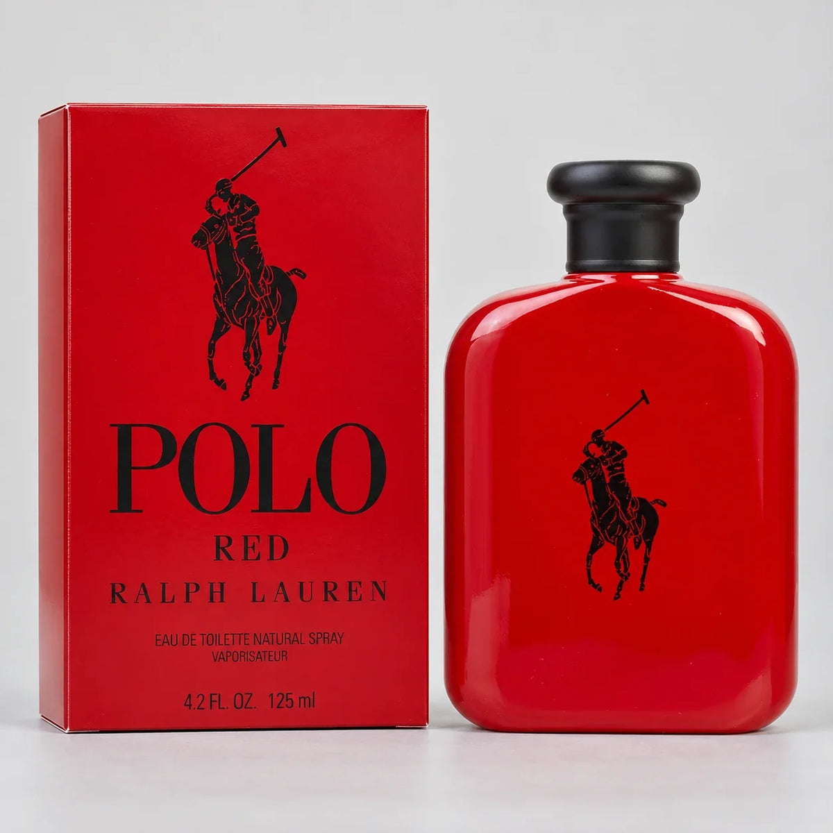 Polo Red bottle and box