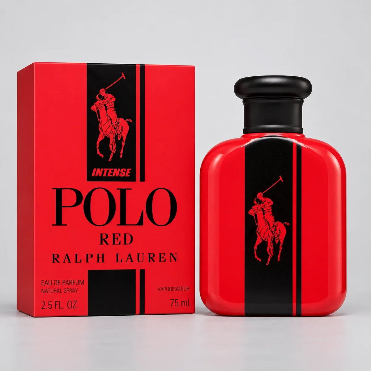 Polo Red Intense bottle and box