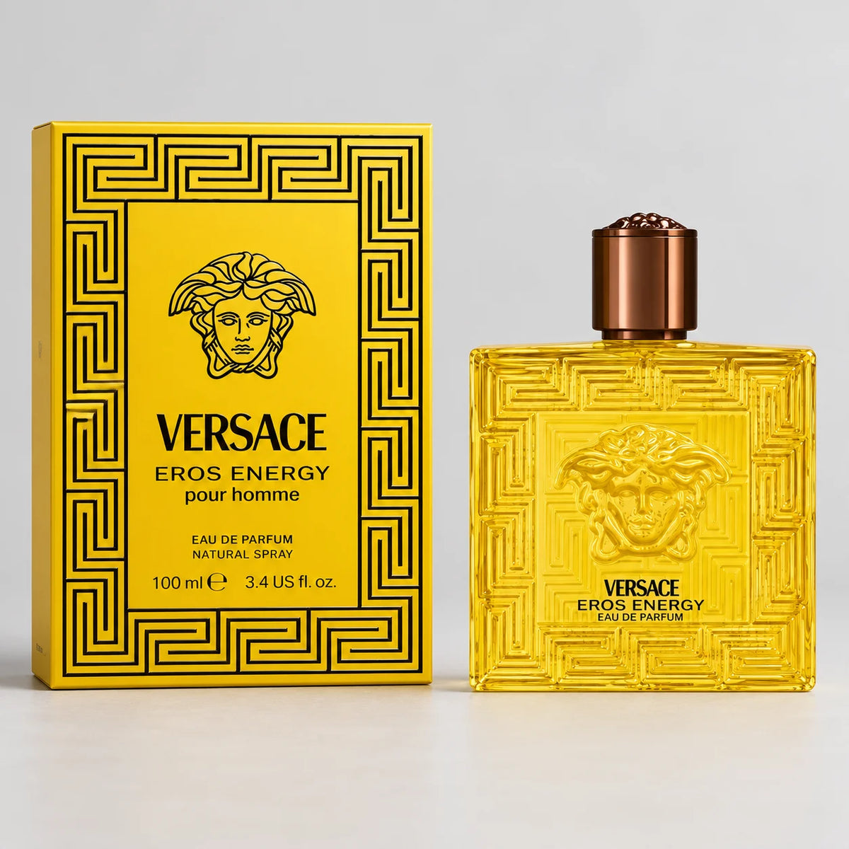 Versace Eros Energy bottle and box