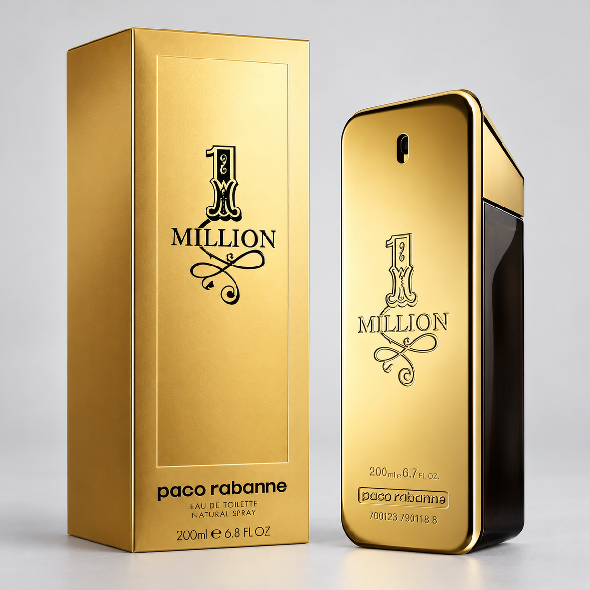 1 Million EDT - packaging